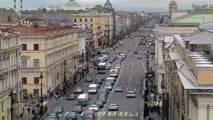 Панорама Невского проспекта